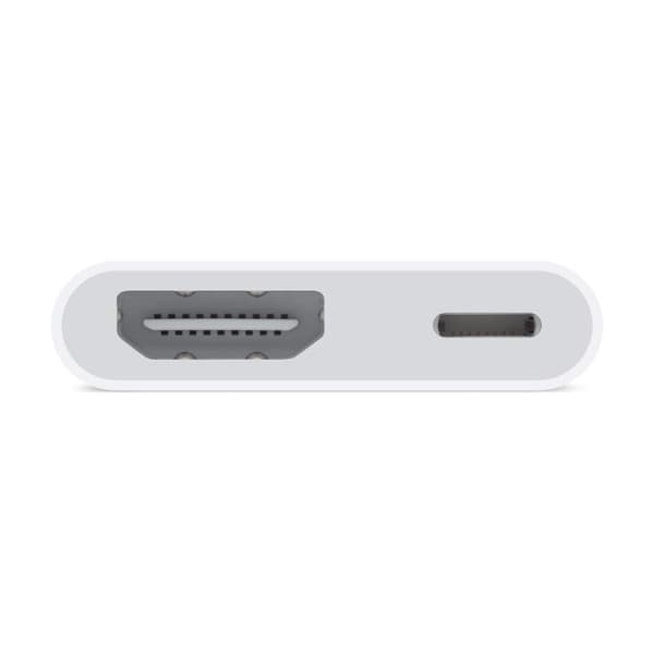 Lightning till HDMI Adapter - Digital AV Adapter Vit