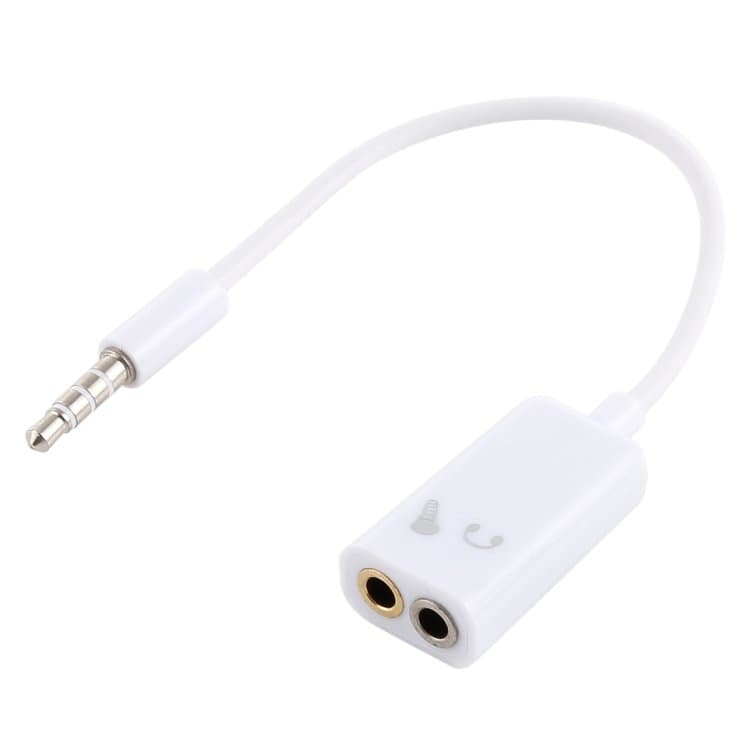 3.5mm AUX Splitter / Förgrenare - Headset Adapter