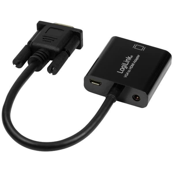 LogiLink VGA + USB-lyd -> HDMI