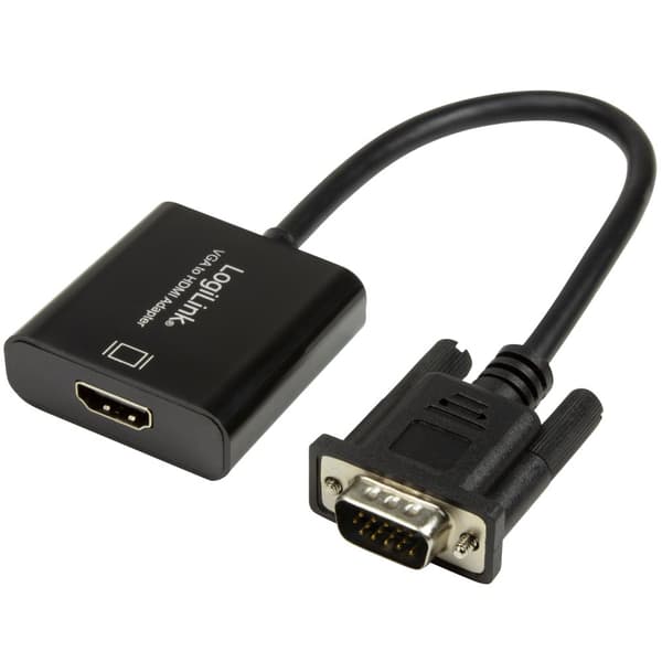 LogiLink VGA + USB-lyd -> HDMI