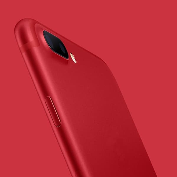 Ultratunt hårt stötsäkert fodral skal för iPhone 7/7 Plus Produkt Röd