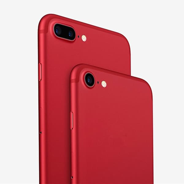 Ultratunt hårt stötsäkert fodral skal för iPhone 7/7 Plus Produkt Röd