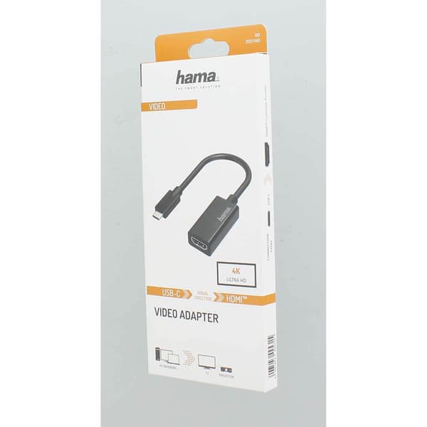 HAMA Video Adapter USB-C til HDMI Ultra-HD 4K