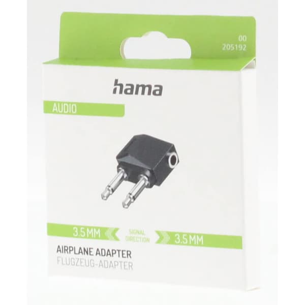 HAMA Adapter Audio 3.5 Socket- 2x 3.5 Plug