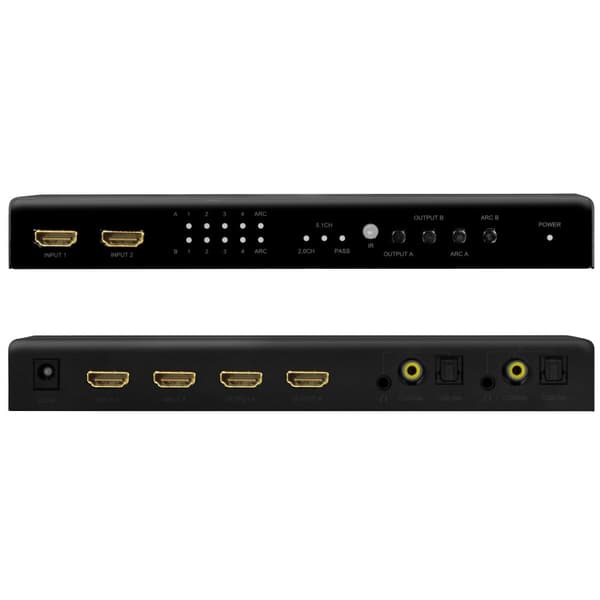 HDMI Matrix switch 4K/60Hz ARC HDCP HDR CEC