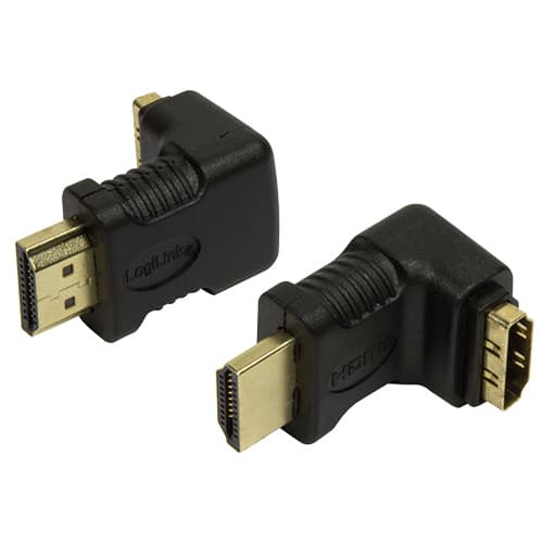 Vinklet HDMI-adapter Ha -> ho