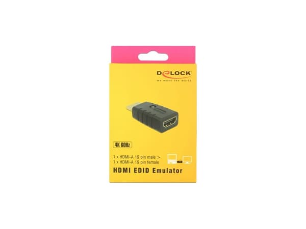 HDMI-A (ha) till HDMI-A (ho), EDID Emulator