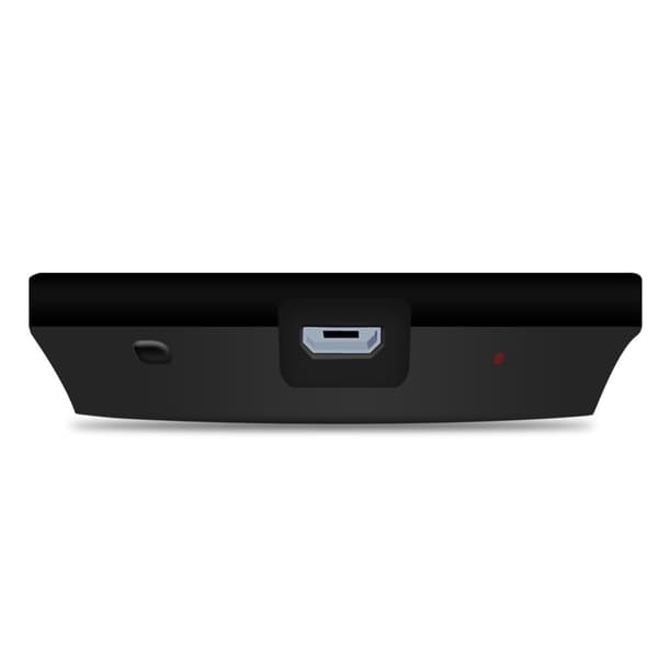 INF Trådlös HDMI Dongle Mottagare 1080P 2.4G/5G Svart