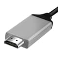 Miniatyrbild 4 av 4: USB-C till HDMI-kabel - Samsung - Galaxy S8 - 2m - 1080p - Svart