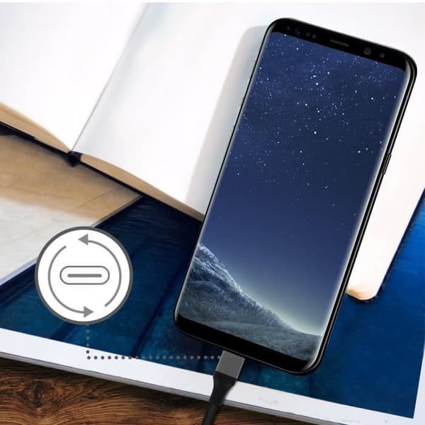USB-C till HDMI-kabel - Samsung - Galaxy S8 - 2m - 1080p - Svart