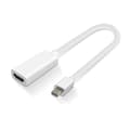 Miniatyrbild 2 av 4: Videoadapter - LinQ - Mini DisplayPort till HDMI - 4K - Full HD - Vit