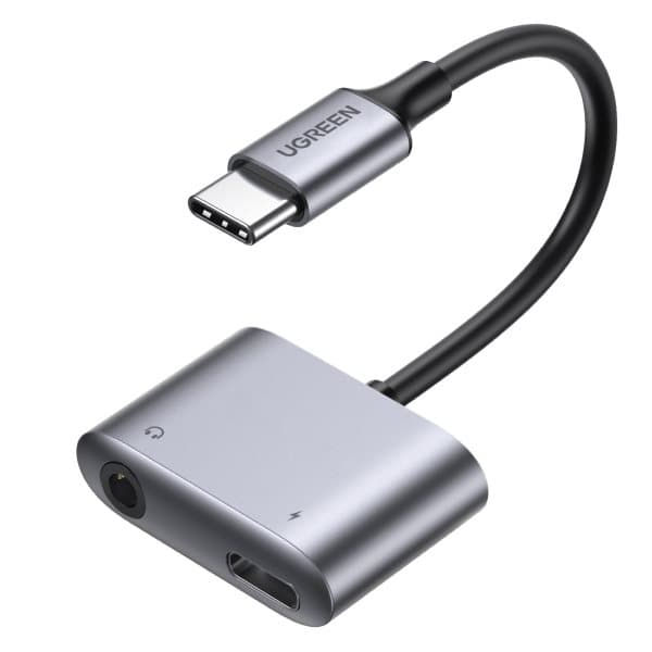 Ugreen USB C to 3.5mm Headphone and Charger Adapter
