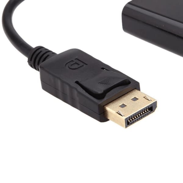 Displayport til VGA Kabel Adapter - Overførsel Enkel - Sort