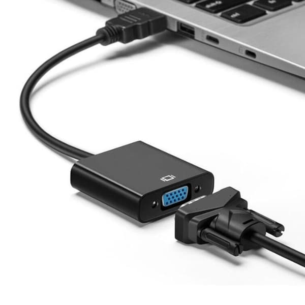 Displayport til VGA Kabel Adapter - Overførsel Enkel - Sort