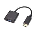 Miniatyrbillede 1 af 3: Displayport til VGA Kabel Adapter - Overførsel Enkel - Sort