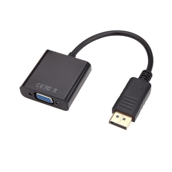 DisplayPort til VGA Adapter Sort 1-Pack DisplayPort til VGA Adapter Sort 1-Pack