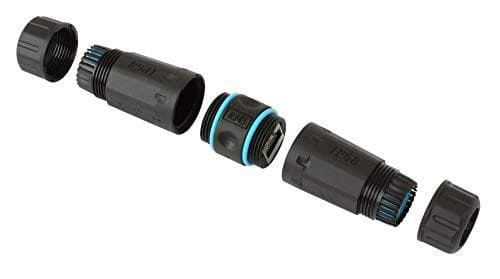 Techly IWP-MD C6-IP68T kabel kønsskifter RJ-45 Sort