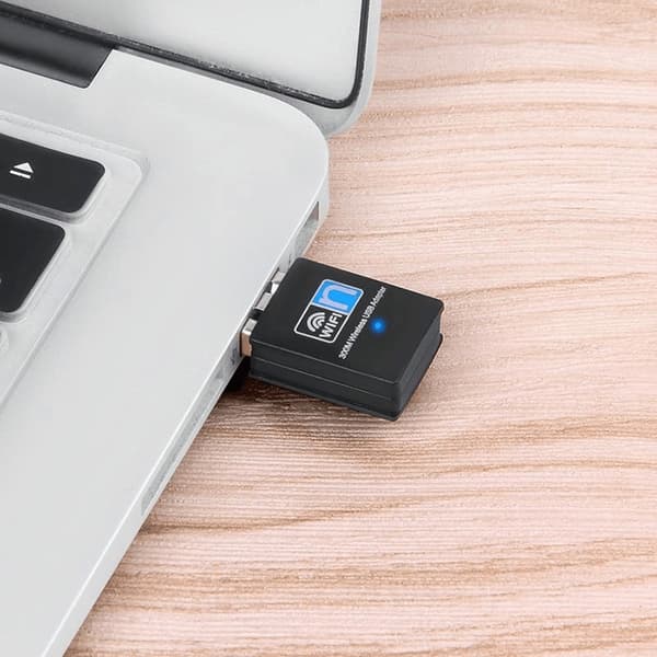 USB WIFI -sovitin - musta - 300 Mbps