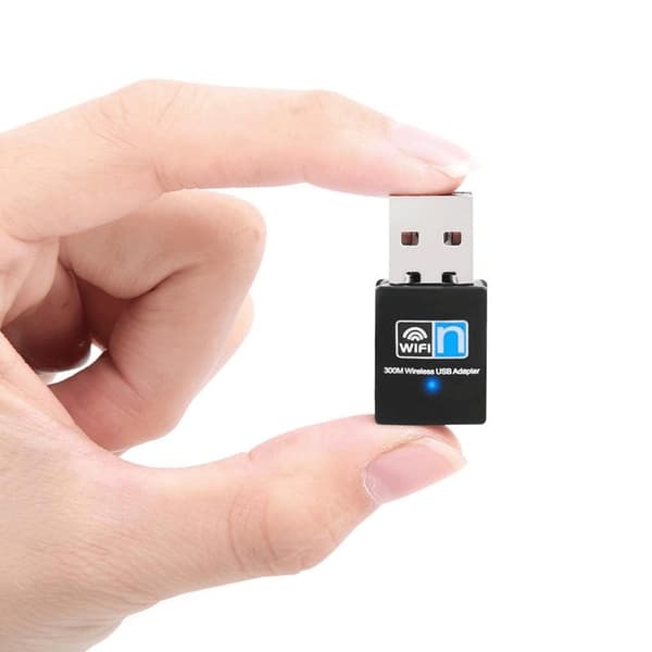 USB WIFI Adapter - Svart - 300 Mbps USB WIFI Adapter - Svart - 300 Mbps