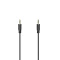 Pikkukuva 2 / 2: Hama Audio Cable Flexi-Slim 3,5 mm jakkipistoke Kullattu musta 0,75 M