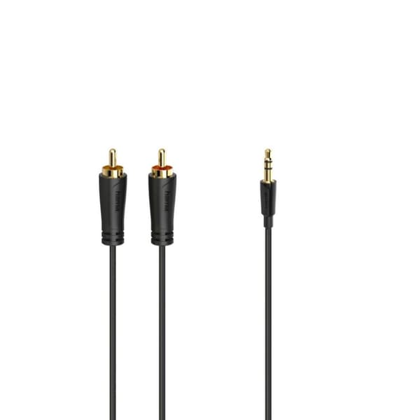 Hama Audio Kabel 3,5 mm Jack stik - 2 Cinch stik Stereo Verg. 3,0 mio