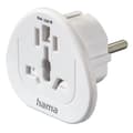 Miniatyrbilde 2 av 9: Reiseadapter Type E/F Universal Verden-EU Hvit