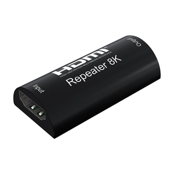 INF HDMI forsterker Repeater Sort