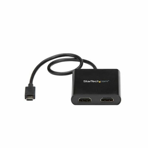 Dock Startech MSTCDP122HD 4K Ultra HD Svart