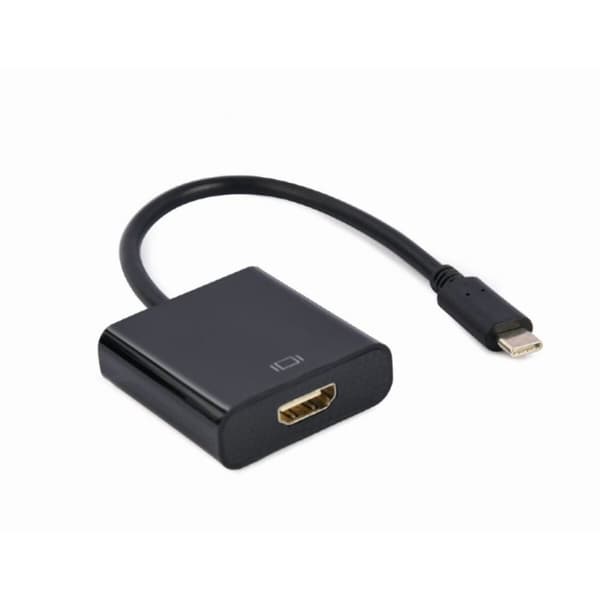 USB C till VGA Adapter GEMBIRD A-CM-HDMIF-03 Svart