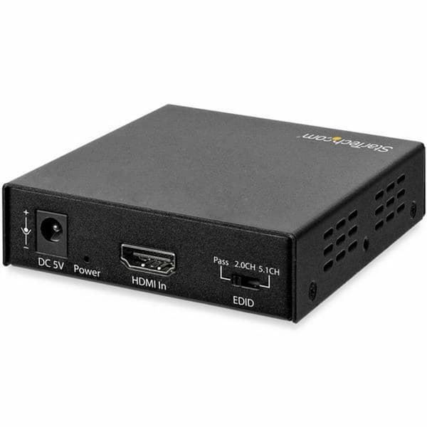Audioprosessori Startech HD202A Musta 4K Ultra HD
