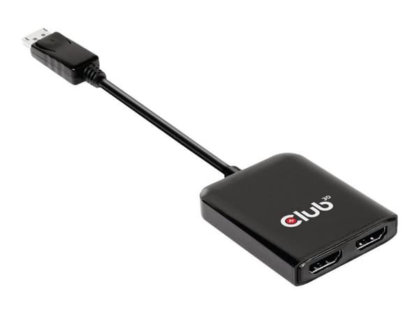 Club 3D Videoadapter från DisplayPort till HDMI 20cm – Svart