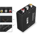 Miniatyrbillede 3 af 5: RCA til HDMI Konverter Nintendo & Sony Konsoller Sort