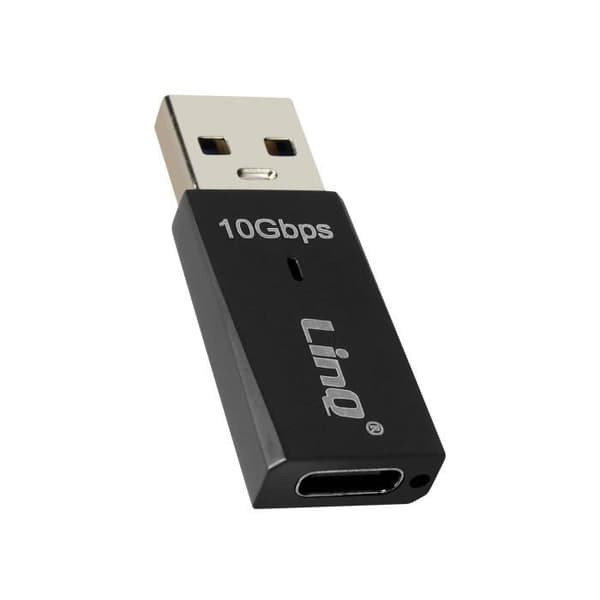 USB 3.1-adapter - LinQ - USB-C - 10Gbps - Snabbladdning - Kompakt design