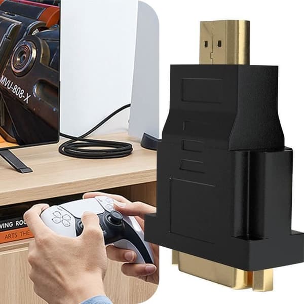 HDMI hane till DVI hona adapter Videoadapter