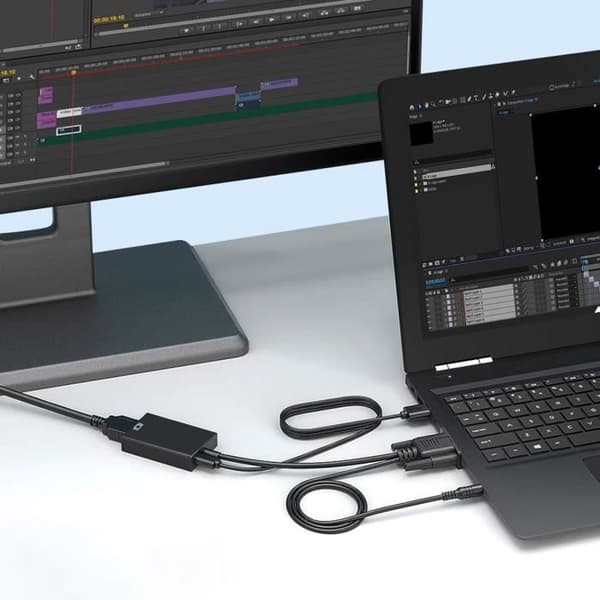 VGA till HDMI honadapter + ljudvideoadapter