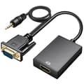 Miniatyrbild 1 av 4: VGA till HDMI honadapter + ljudvideoadapter