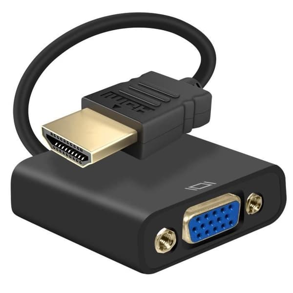 HDMI till VGA honadapter Svart videoadapter