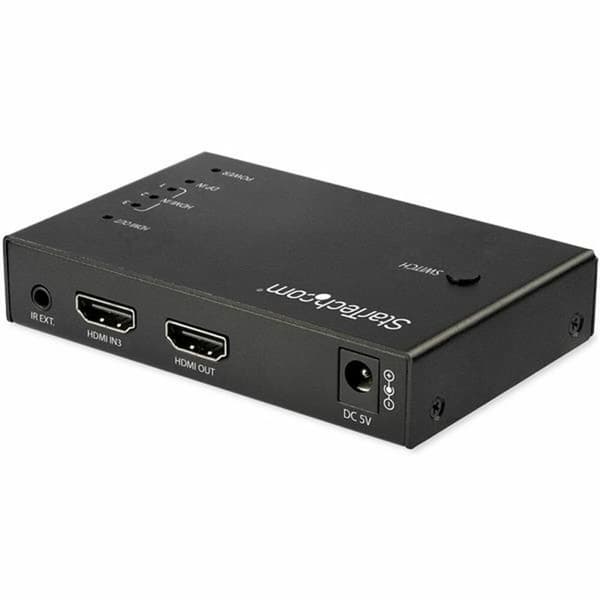 HDMI-kontakt Startech VS421HDDP Sort