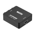 Miniatyrbild 1 av 4: AV till HDMI-svart - HDMI till RCA AV-CVSB L-R-omvandlare, 1080P HD-videobox, stöder AV2HDMI, s