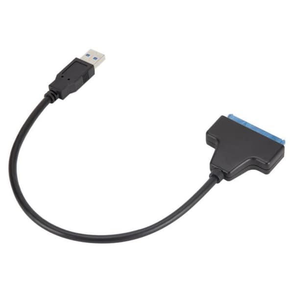 USB 3.0 till SATA III 22-stifts adapter för bärbar dator