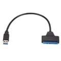 Miniatyrbild 4 av 4: USB 3.0 till SATA III 22-stifts adapter för bärbar dator