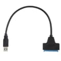 Miniatyrbild 2 av 4: USB 3.0 till SATA III 22-stifts adapter för bärbar dator