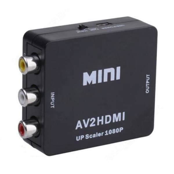 WY08482-Mini AV2HDMI Video Converter Adapter HD 720-1080p UP Skalare