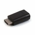 Miniatyrbild 1 av 2: HDMI till VGA-adapter - GEMBIRD - A-HDMI-VGA-001 - Svart - Upplösning 1920x1080 - Hane/ hona