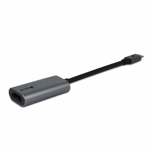 NGS WONDER HDMI - USB-C till HDMI-adapter kompatibel med 4K Ultra HD-video, med 10 cm kabel