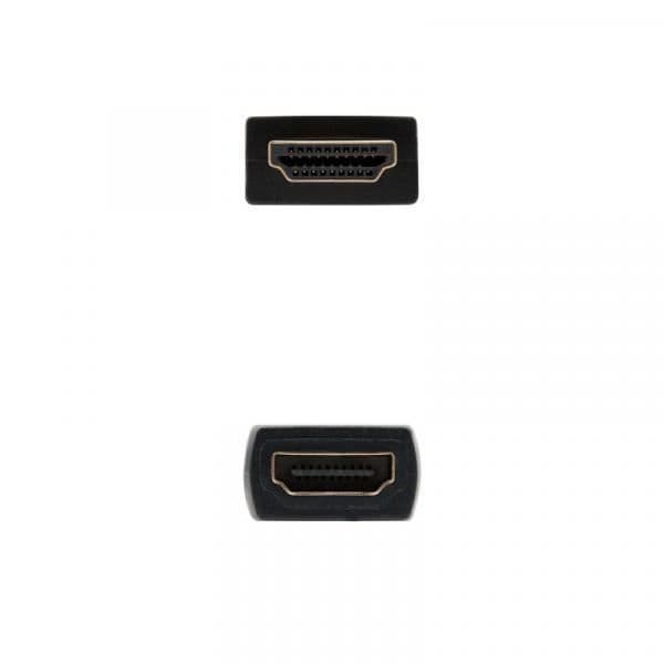 Nanokabel 10.15.1011. Kabellängd: 1 m, Anslutning 1: HDMI Typ A (Standard), Anslutning 1 kön: Hane, Anslutning 2: HDMI