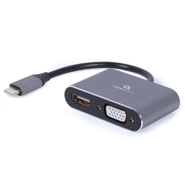 USB till VGA-HDMI-adapter GEMBIRD A-USB3C-HDMIVGA-01
