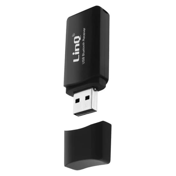 Bluetooth ljudadapter - LinQ - USB - Jack 3.5mm - 10 meter - Handsfree