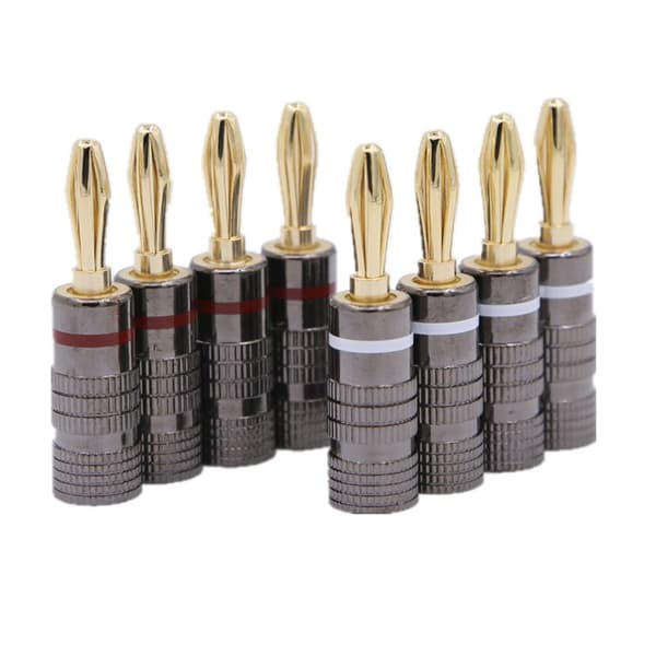 INF Banaaniliitin kullattu 4 mm 8 kpl   8-pack