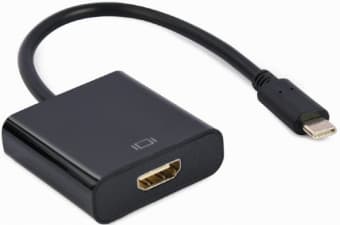 Gembird A-CM-HDMIF-03 USB graphics adapter 3840 x 2160 pixels Black Svart
